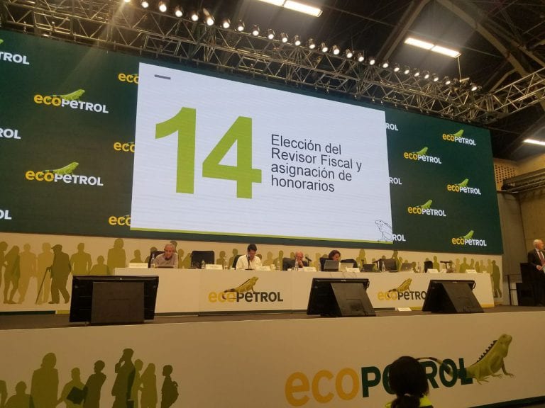 Ecopetrol propone pagar dividendo de $180 por acción en 2020
