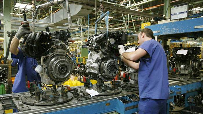 Producción industrial aumentó 2,5 % a abril
