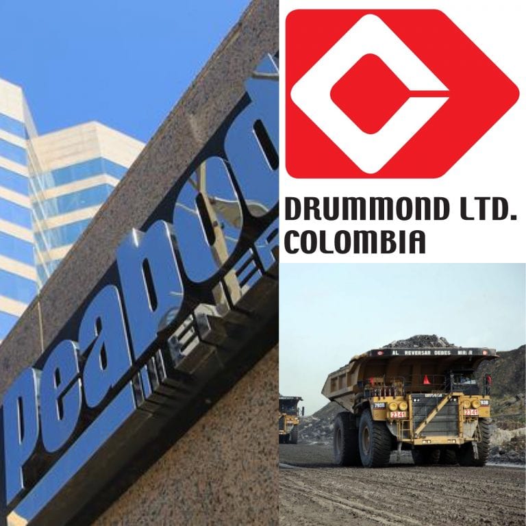 Peabody Energy en conversaciones para comprar Drummond Colombia