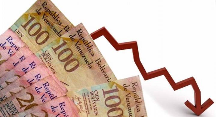 Economía de Venezuela cayó 16,6% en 2017 según datos preliminares