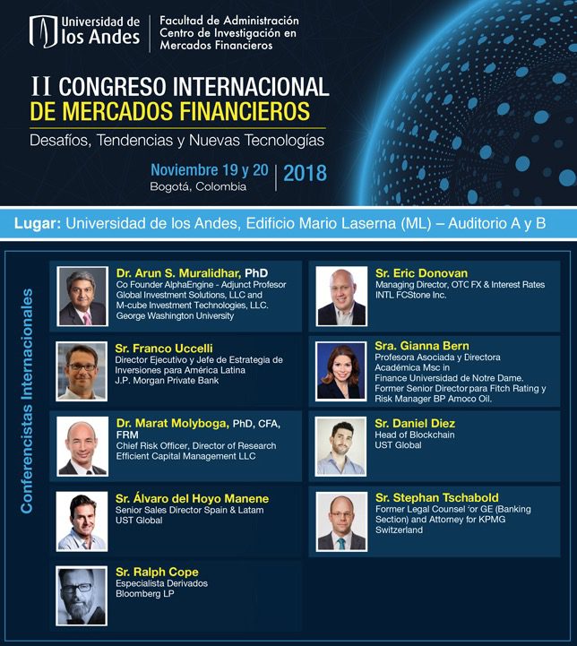 Valora Analitik obsequiará entrada para el II Congreso Internacional de Mercados Financieros