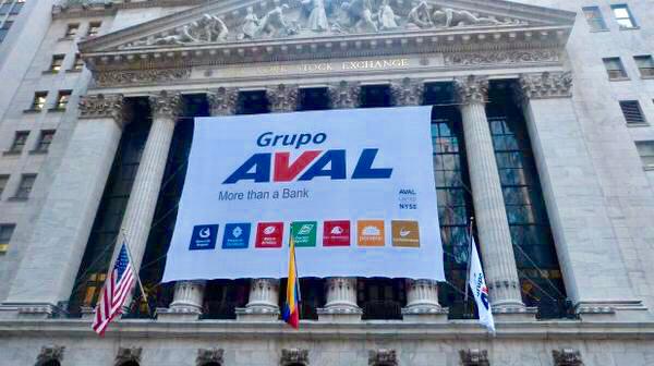 Mantienen precio objetivo para acciones del Grupo Aval en la Bolsa de Colombia