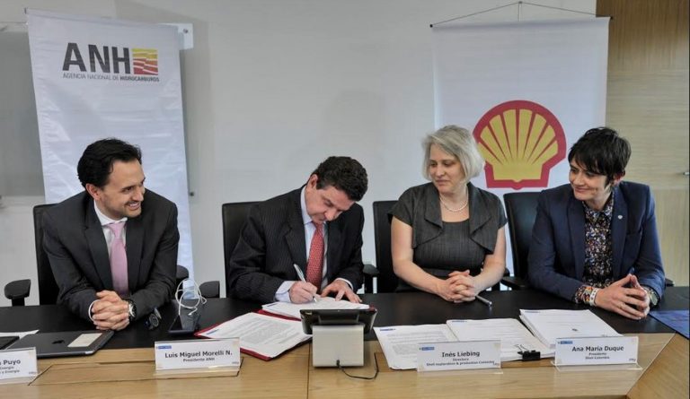 ANH y Shell firman contratos de exploración y producción costa afuera por US$100 millones