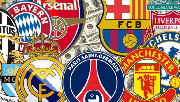 Estos son los 32 clubes de fútbol más valiosos de Europa