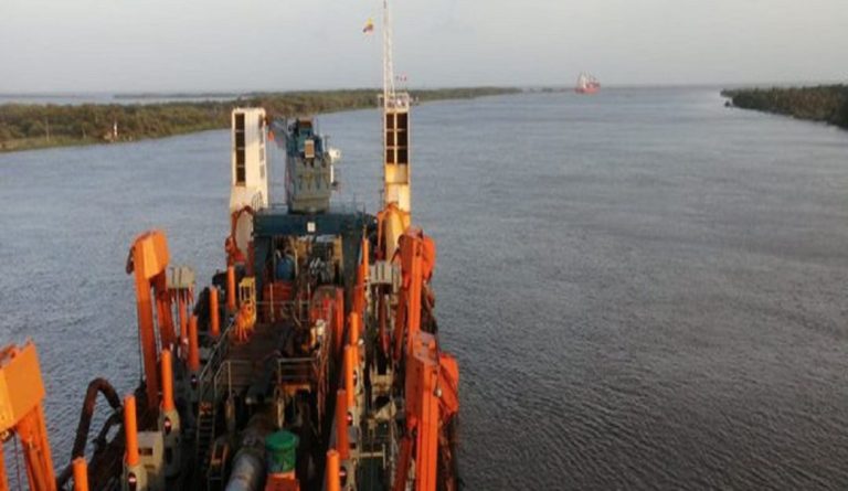 Dragado en canal de acceso al Puerto de Barranquilla avanza en más del 50%