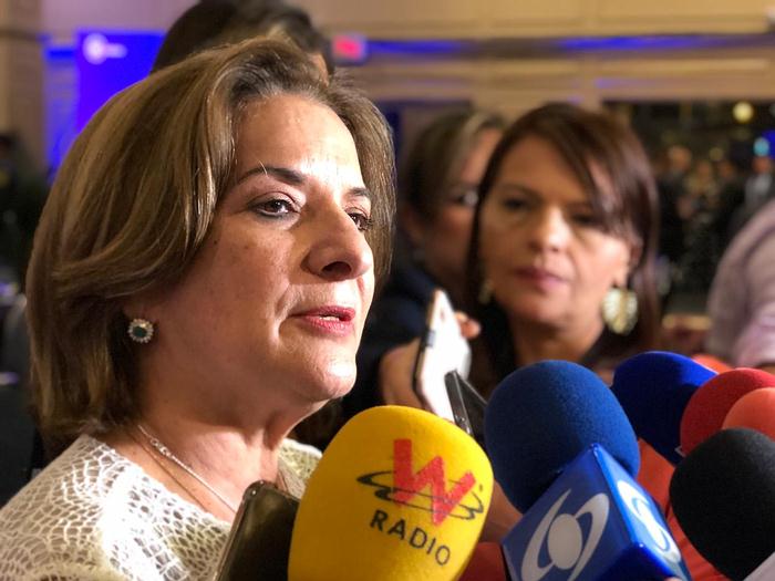 “Todos coordinados contra las amenazas del terrorismo” ;  Margarita Cabello, Ministra de Justicia .