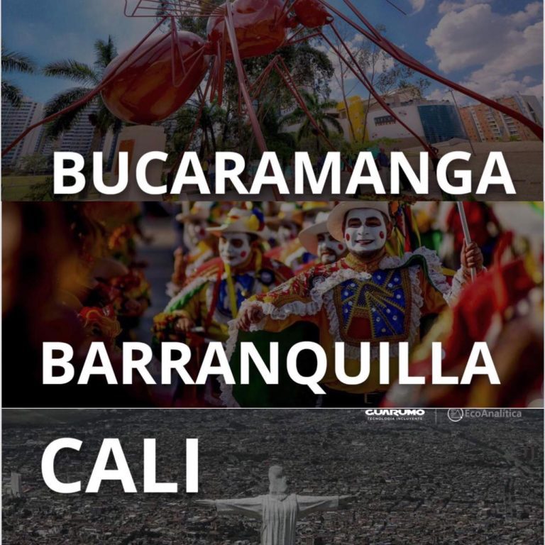 Los favoritos para alcaldías de Barranquilla, Bucaramanga y Cali
