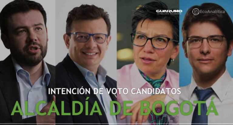 Empate en intención de voto para alcaldía de Bogota, según Guarumo