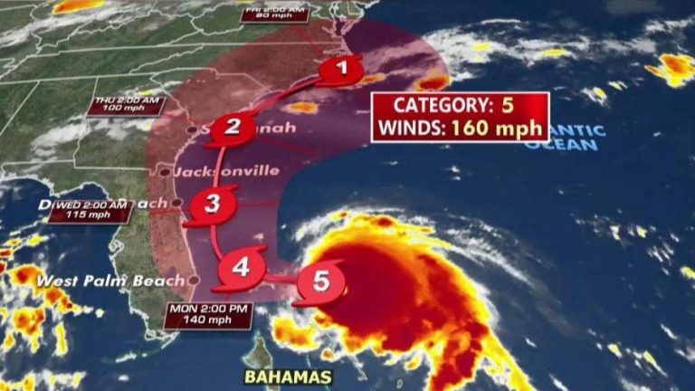 Dorian sube a categoría 5 y amenaza con ser el huracán más destructor de la historia