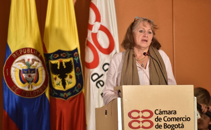 Renuncia Mónica de Greiff a la Presidencia de la Cámara de Comercio de Bogotá
