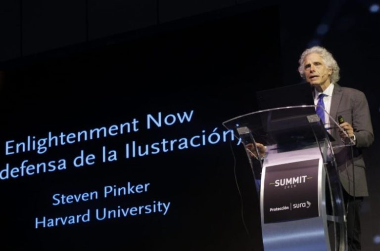 Steven Pinker fue el invitado principal al Protección Summit 2019 en Bogotá