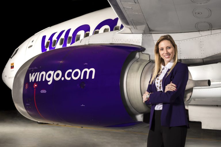 Carolina Cortizo es la nueva directora general de la aerolínea Wingo