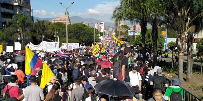 Así serán recorridos de marchas nacionales del 21 de septiembre en Bogotá y Medellín