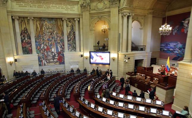 Congreso de Colombia sesionará el próximo 13 de abril de manera presencial