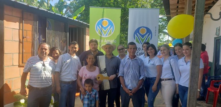 Banco Agrario entregó más de 600 viviendas en Tolima