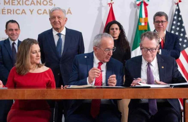 México, Estados Unidos y Canadá firmaron la versión final del nuevo tratado de libre comercio