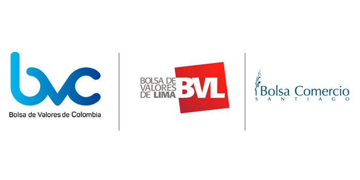 Bolsas de Colombia, Perú y Chile estudian operación de integración