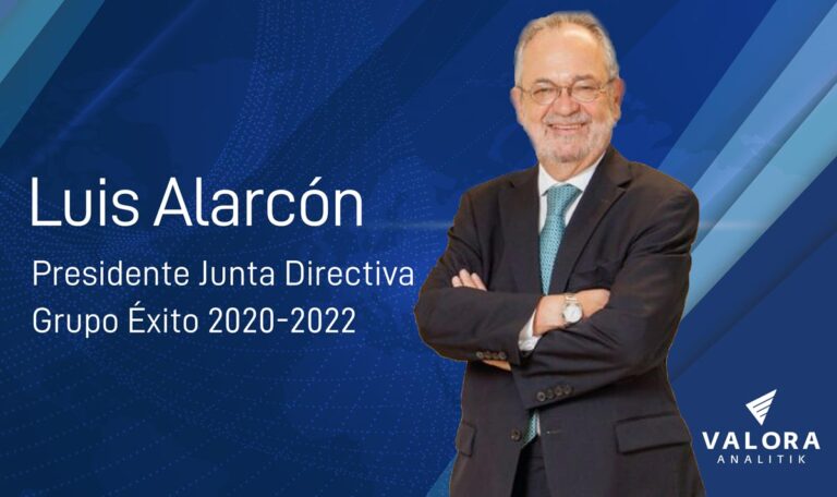 Luis Fernando Alarcón, reelegido presidente de Junta Directiva de Grupo Éxito; hay nuevo director financiero