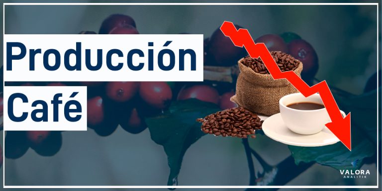 Producción de café de Colombia en marzo, en mínimos de cinco años