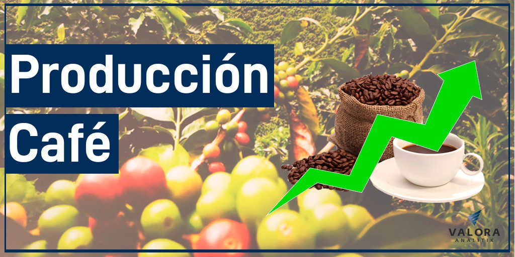 En junio, producción y exportaciones de café de Colombia subieron y siguen recuperándose