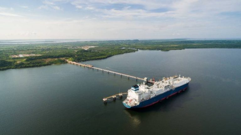 Calamarí LNG ha importado 167.000 m3 de gas natural licuado a Colombia en 2020