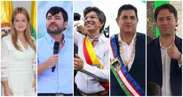 Jaime Pumarejo y Claudia López lideran aprobación de alcaldes en Colombia; Elsa Noguera destaca entre gobernadores