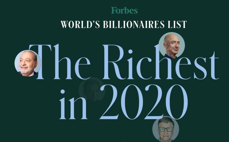 Estos son los 10 multimillonarios más ricos de 2020, según Forbes