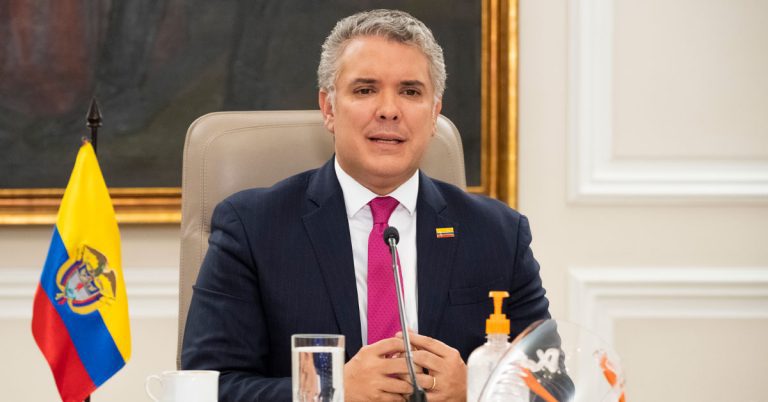 Presidente de Colombia es negativo para Covid-19 tras contagio de alto funcionario del gobierno