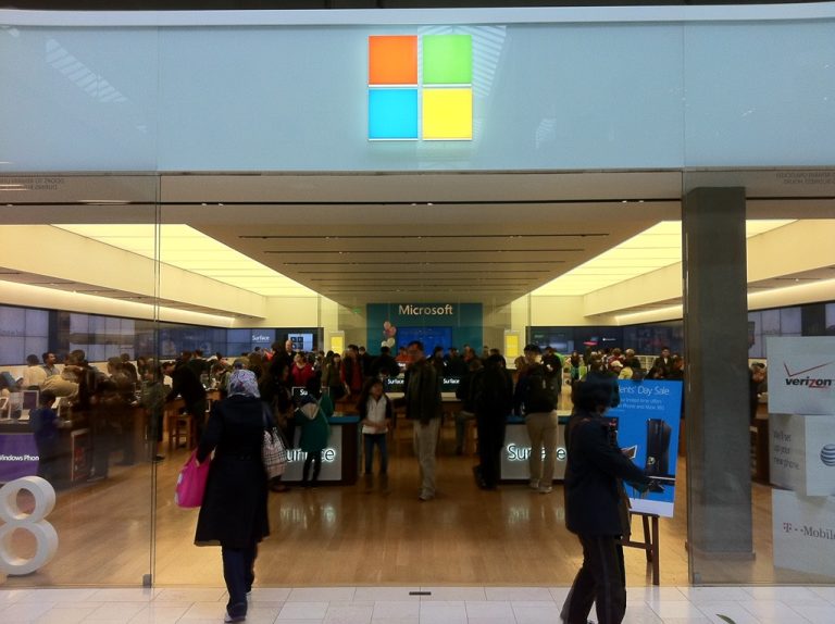 Microsoft cerrará sus tiendas en todo el mundo