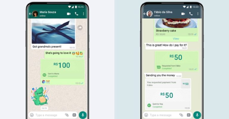 Facebook activó pagos a través de WhatsApp: la medida empezará en Brasil