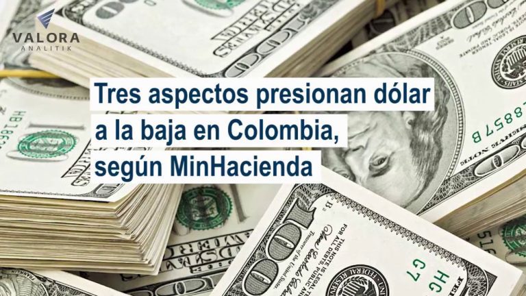 Dólar en Colombia vuelve a niveles de hace tres meses; TES subieron