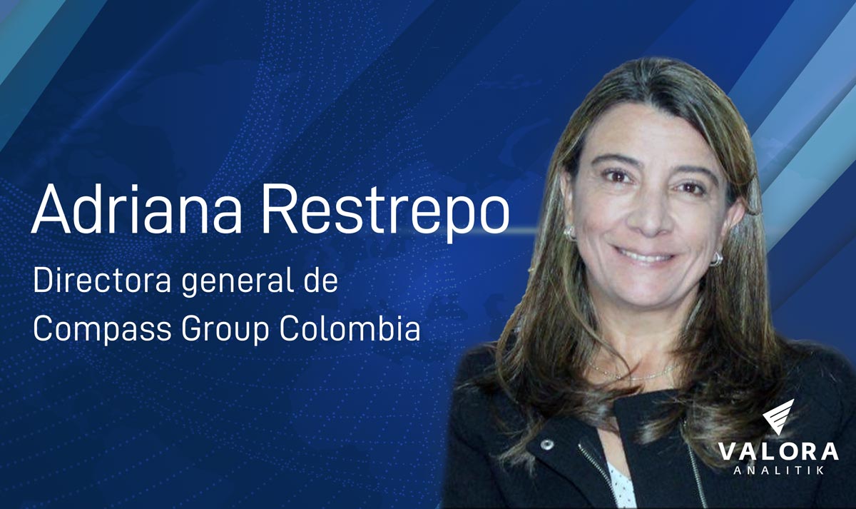 Adriana Restrepo, directora general de Compass Group Colombia