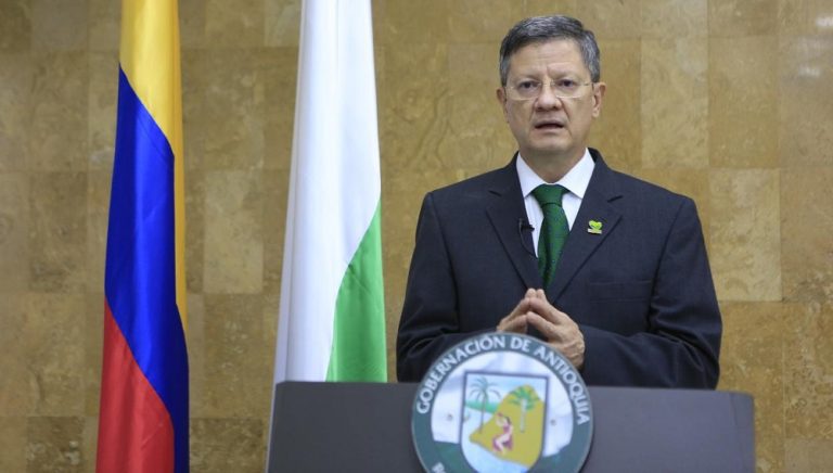 Gobernador encargado de Antioquia confirmó su positivo para Covid-19