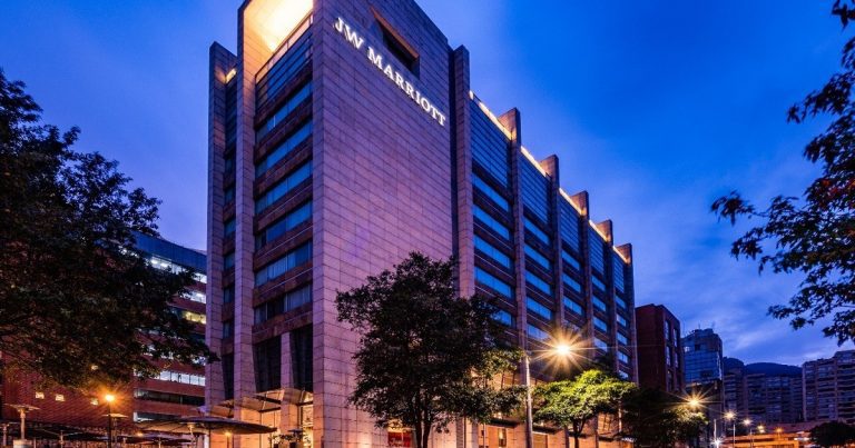 Hotel JW Marriott Bogotá vuelve a operar tras ocho meses de cierre por pandemia