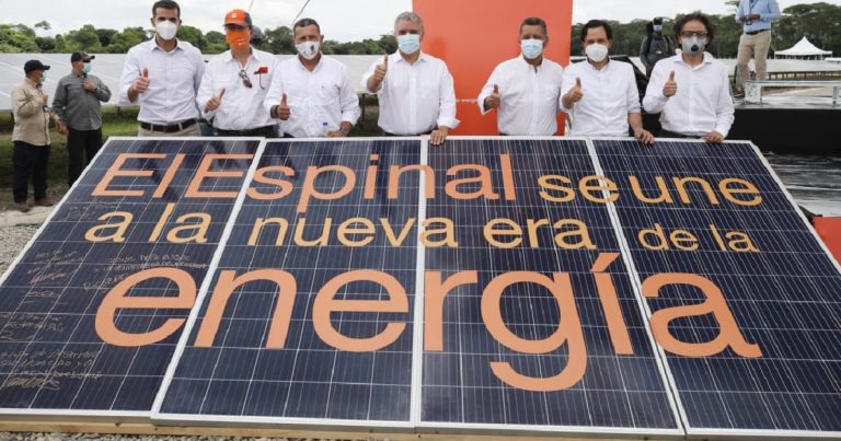 Celsia inauguró primera granja solar que genera 9,9 megavatios de energía en Colombia