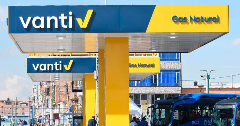 Vanti suspende servicio de gas natural para industrias y vehicular en parte de Colombia