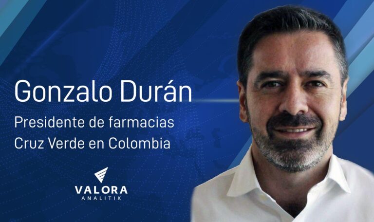 Gonzalo Durán, nuevo presidente de farmacias Cruz Verde en Colombia