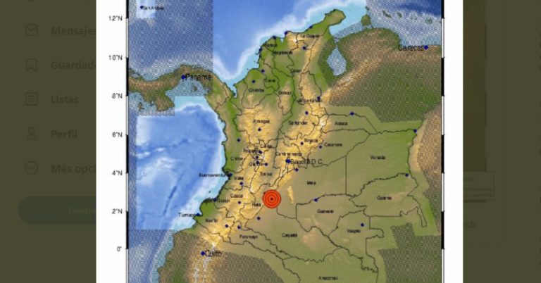 Temblor en Colombia: hubo fuertes movimientos en el norte del país y van, al menos, 10 réplicas