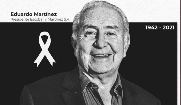 Falleció el presidente de marca de balones Golty, Eduardo Martínez