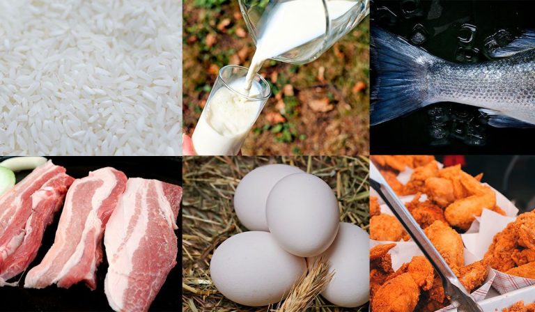 Arroz, pollo, cerdo, huevo, leche y pescado subirán de precio con reforma tributaria
