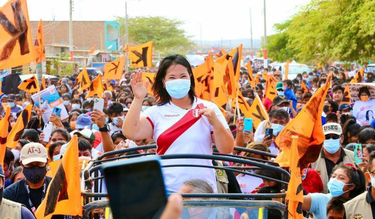 Elecciones Perú: Kieko Fujimori recorta ventaja de Pedro Castillo