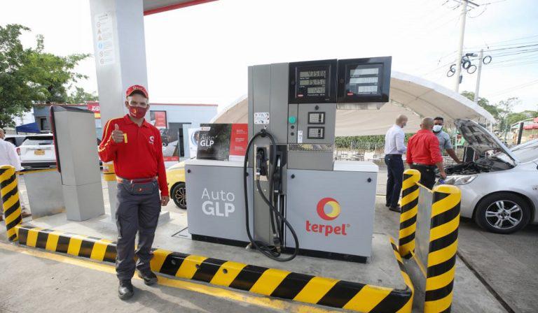 Terpel abrió su primera estación de gas GLP (autogas) en Cartagena