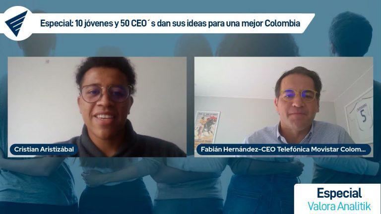 Fabián Hernández – CEO Telefónica Movistar Colombia , y su panorama sobre jóvenes en Colombia