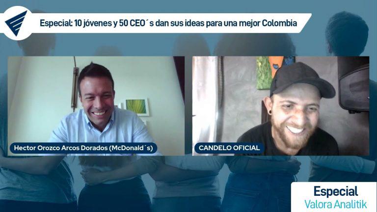 Héctor Orozco Giraldo de Arcos Dorados , y su punto de vista sobre jóvenes en Colombia