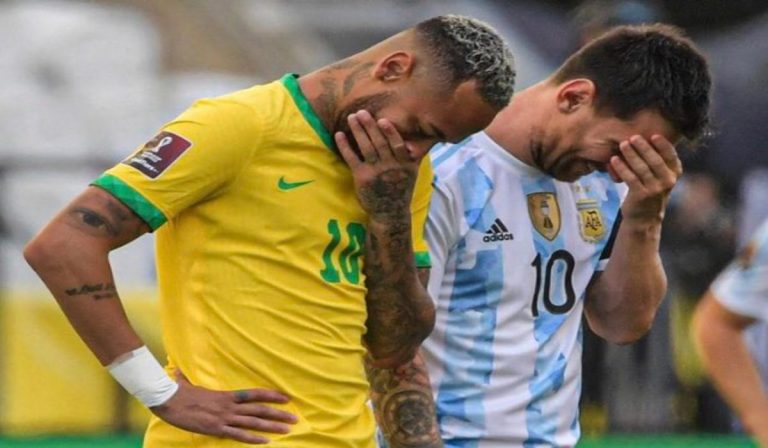 Árbitro suspende partido entre Argentina y Brasil
