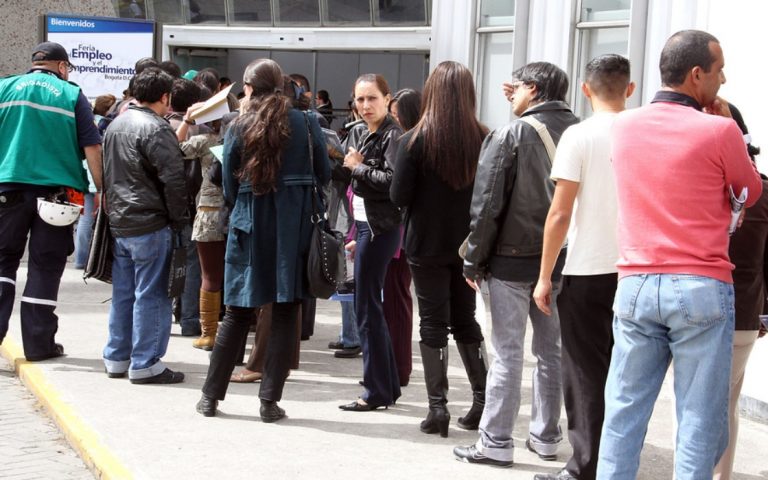 Tasa de desempleo de Colombia decreció hasta el 12,33 % en agosto