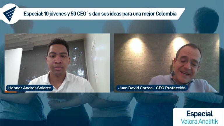 Juan David Correa – Presidente Protección y su panorama para ayudar a mitigar el cambio climático