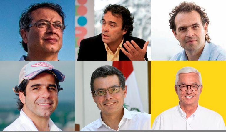 Así está la imagen de los presidenciables de Colombia, según Datexco