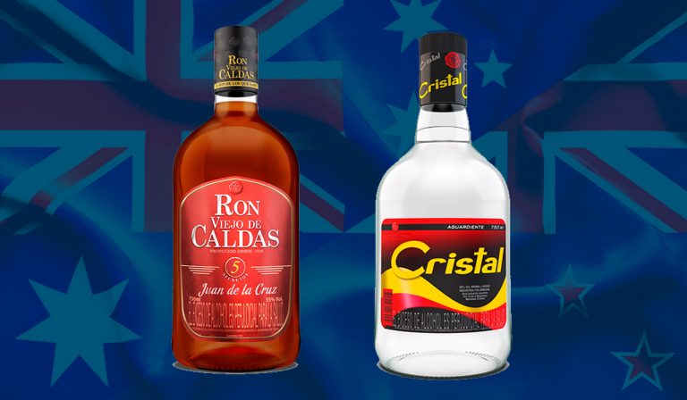 Ron Viejo de Caldas y Aguardiente Cristal llegan a Australia y Nueva Zelanda
