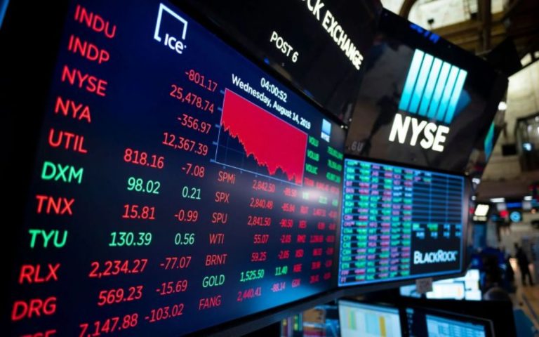 Wall Street y bvc en rojo: Dow Jones cayó a mínimos de marzo de 2021; Colcap perdió 2,7%